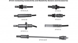 871CR Series Contacting Conductivity and Resistivity Sensors